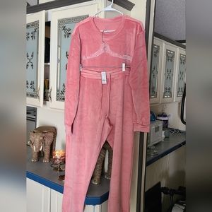 Velour Jogger Set